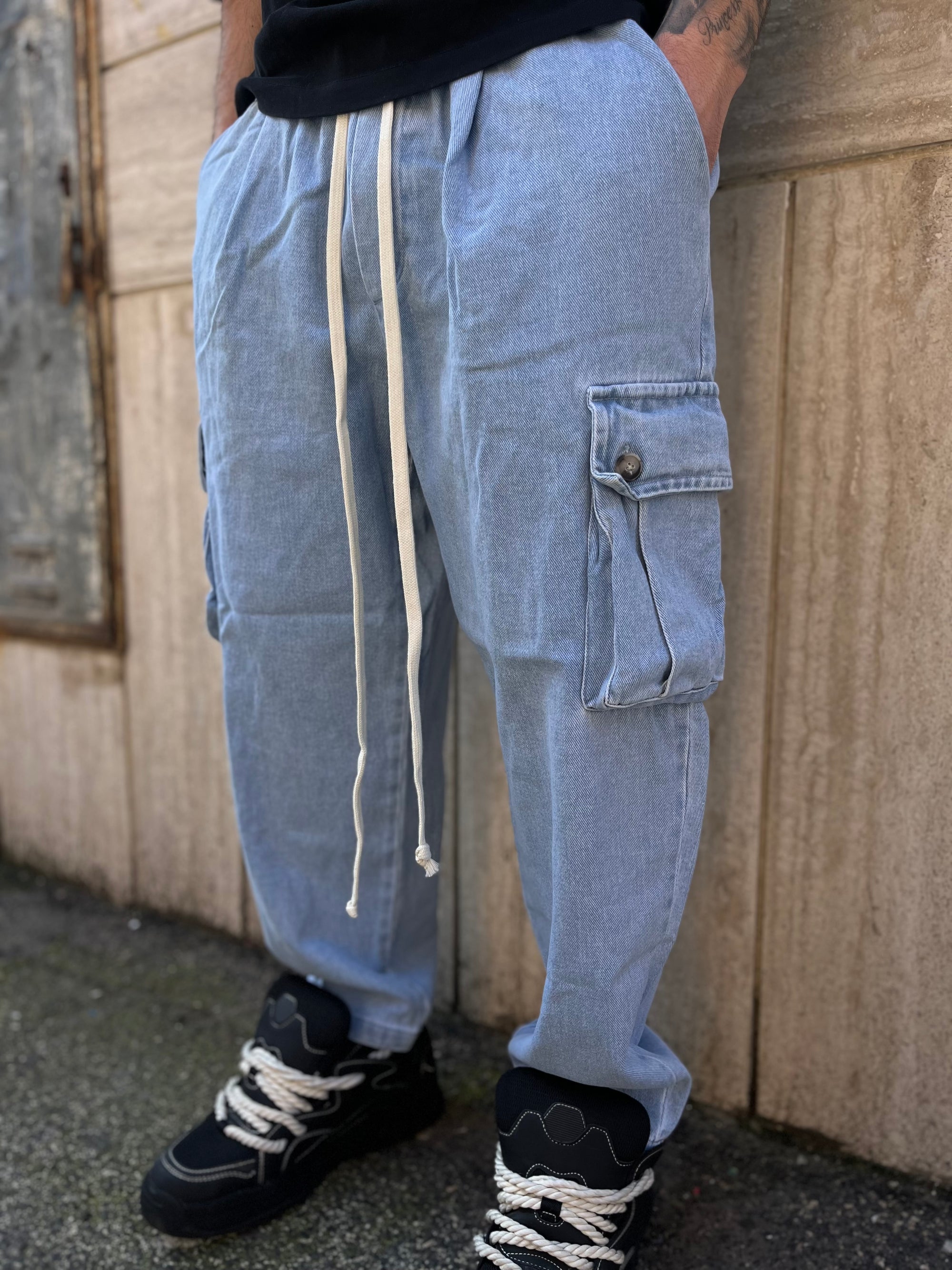 Pantajeans lavaggio chiaro