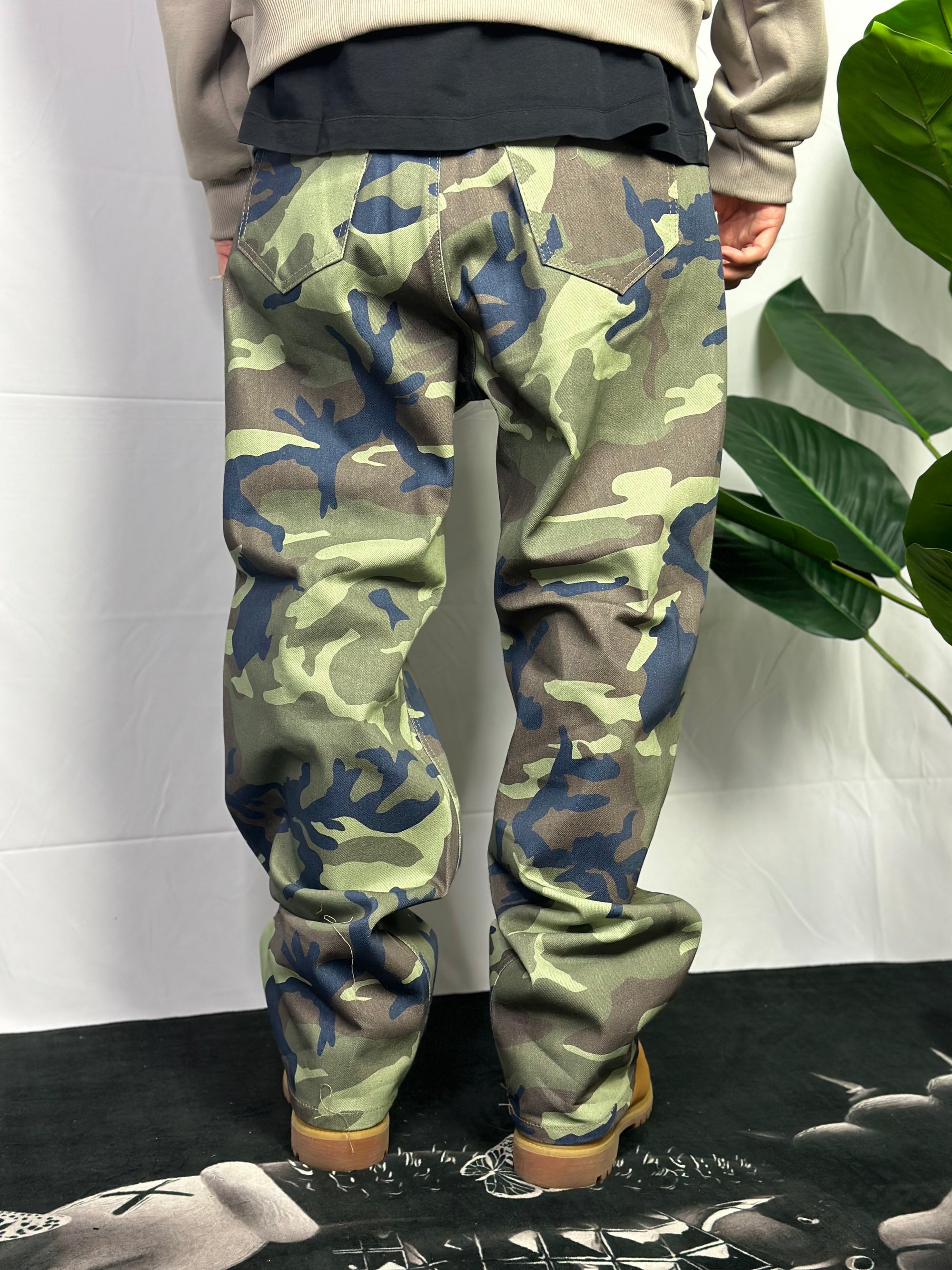 Jeans Baggy Militare