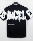 T-shirt Los Angeles Murales Nera