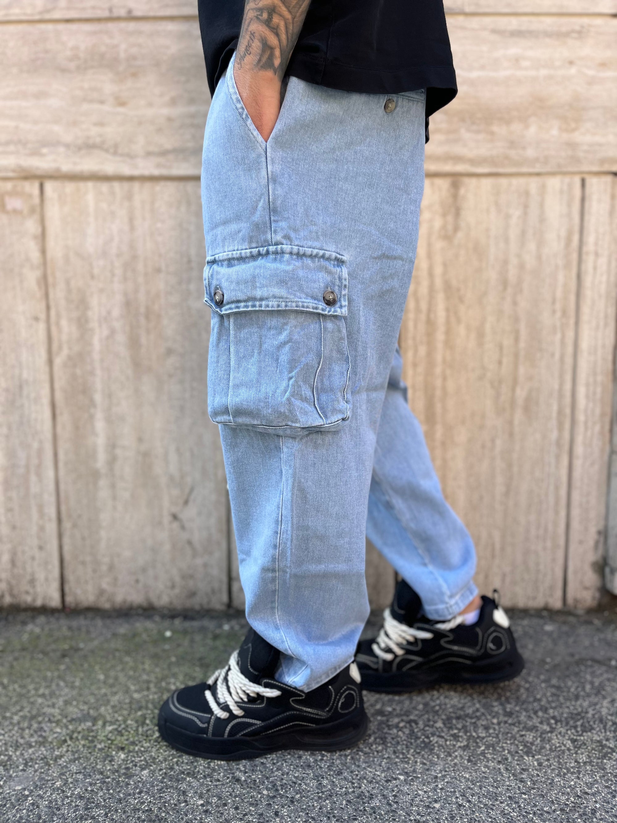 Pantajeans lavaggio chiaro