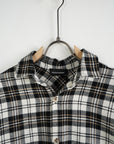 Camicia Over Quadri B/N