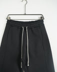 Pantalone Tuta Baggy Felpato Nero