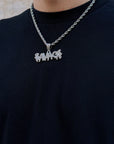 Collana Savage Argento