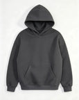 Felpa Boxy Fit Piombo