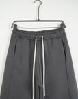 Pantalone Tuta Baggy Felpato Piombo