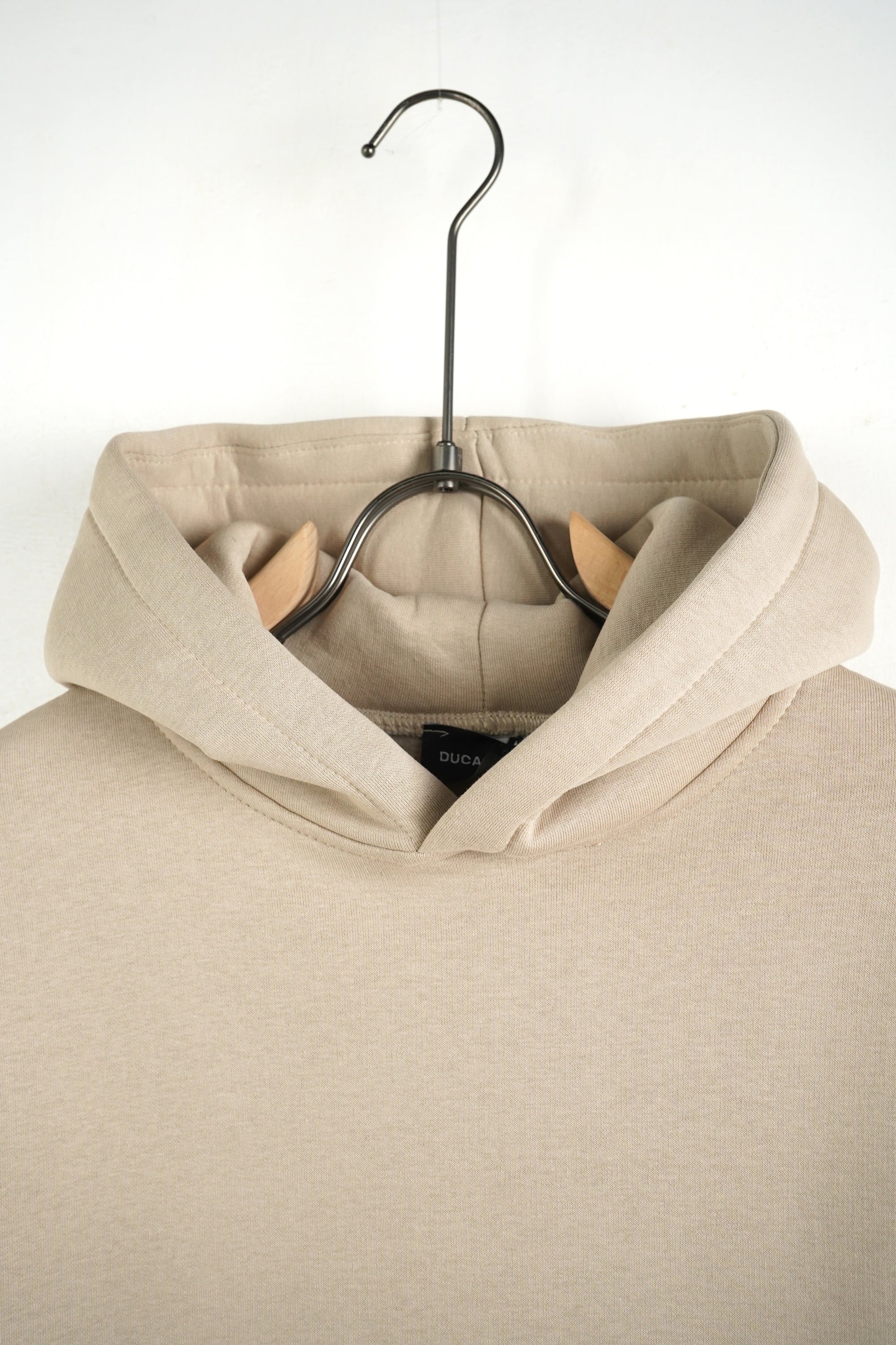 Felpa Boxy Fit Beige