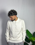 Polo Basic Mezza Zip Bianca