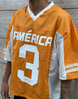 T-Shirt América Arancione