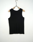 Canotta Basic Costine Nera