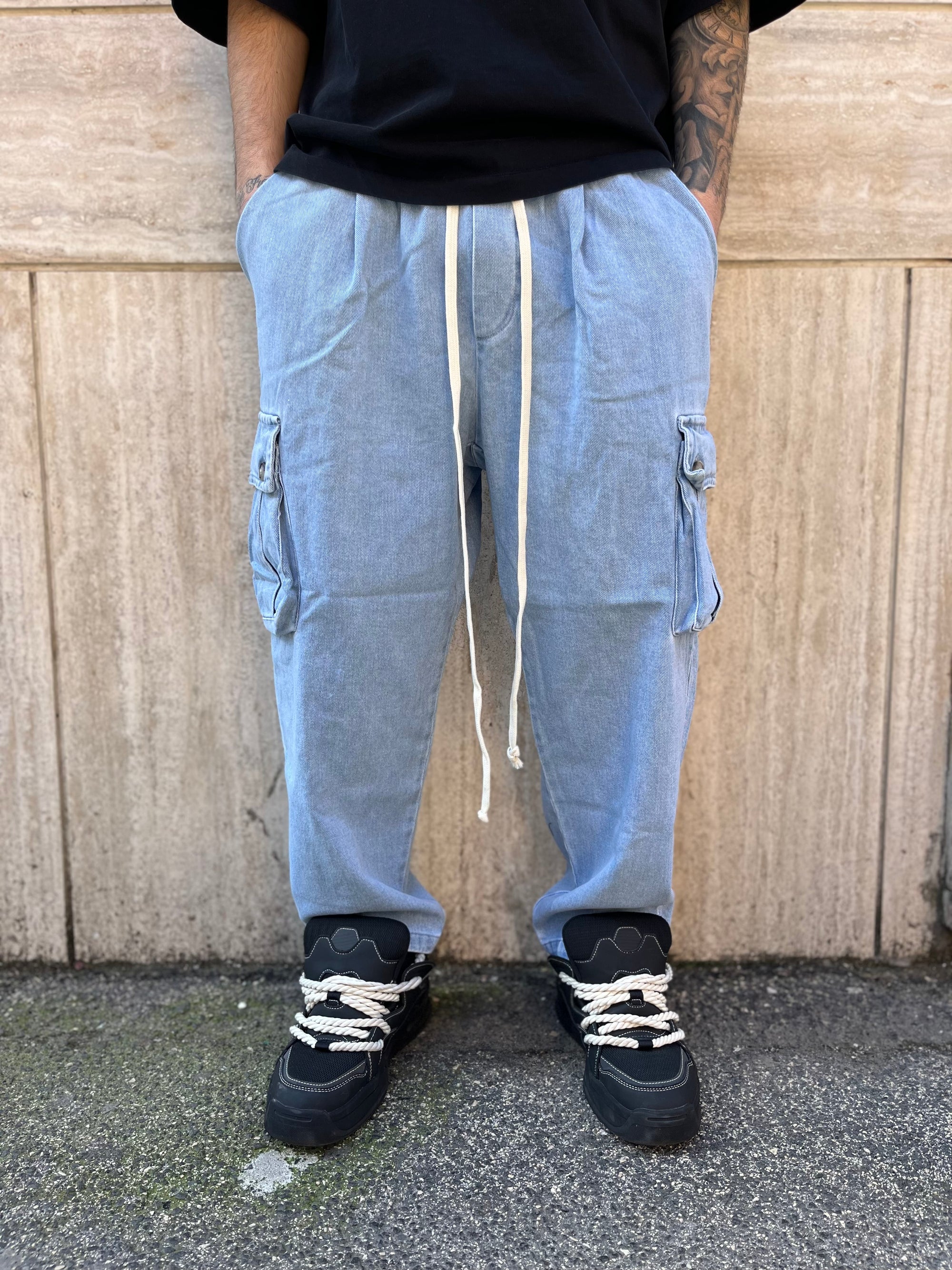Pantajeans lavaggio chiaro
