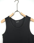 Canotta Basic Costine Nera