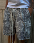 Pantaloncino Cargo Rose Scuro