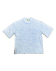 T-shirt slavata celeste
