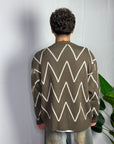 Cardigan Mix Marrone