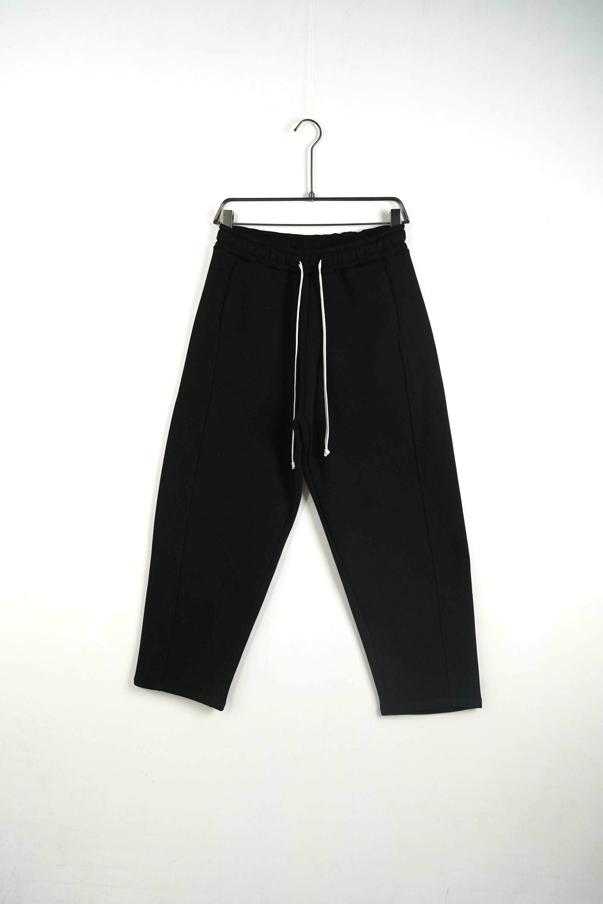 Pantalone Tuta Baggy Felpato Nero