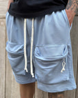 Pantaloncino Tasconi Frontali Celeste