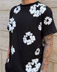 Coordinato Fiorato Nero