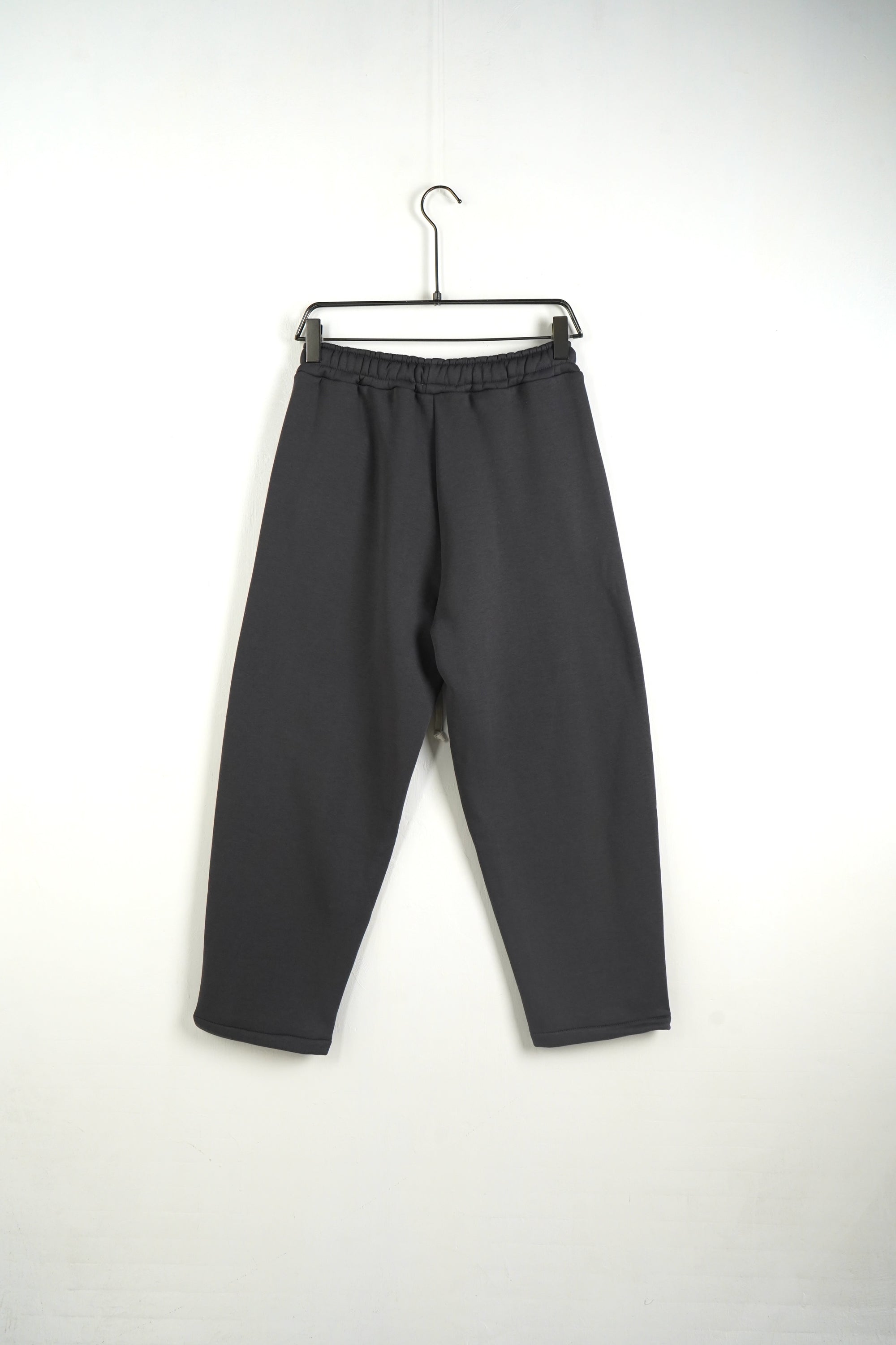 Pantalone Tuta Baggy Felpato Piombo