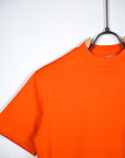 T-shirt colletto basic arancione bambino