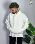 Felpa Boxy Fit Bianca