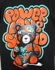 T-shirt Power Love Nera