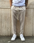 Pantalaccio liscio estivo beige chiaro