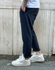 Pantalaccio Liscio Blu Notte