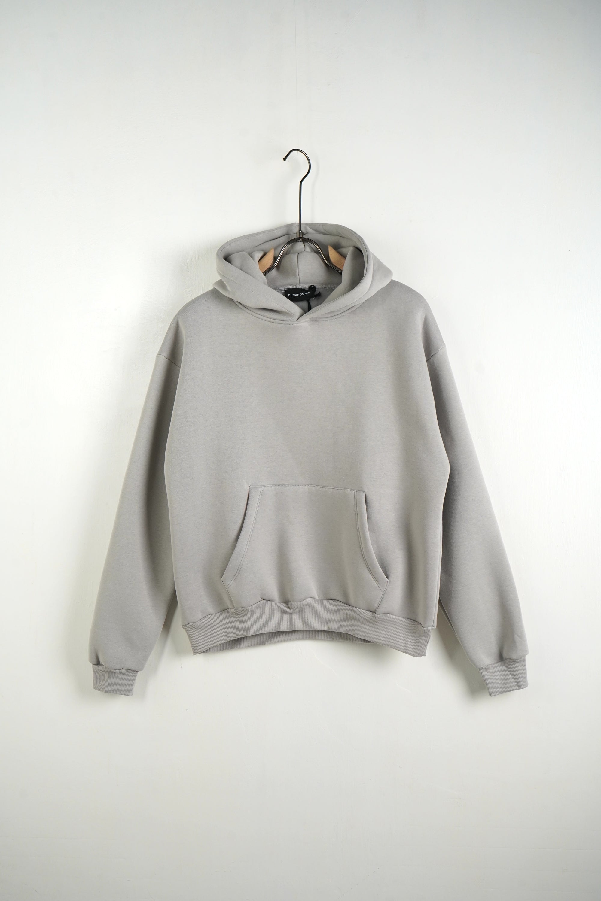 Felpa Boxy Fit Ghiaccio