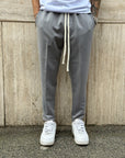 Pantalaccio liscio invernale grigio