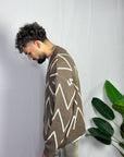 Cardigan Mix Marrone