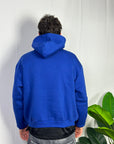 Felpa Boxy Fit Royal