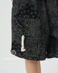 Pantaloncino Bandana Black