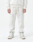 Pantalone tuta baggy bianco