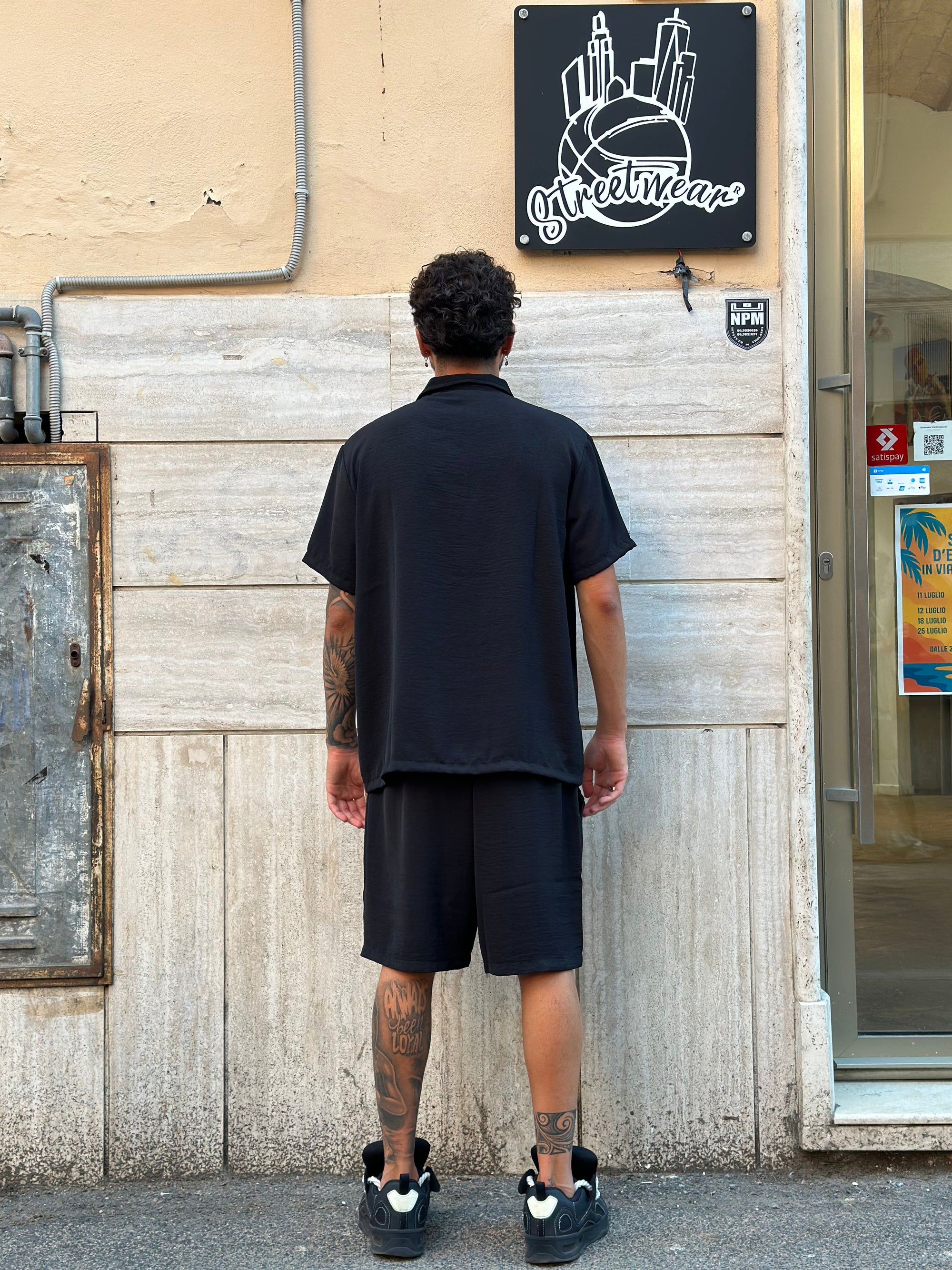 Cordset Lino Nero