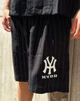 NY YANKEES CORDSET RIGHE NERO