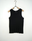 Canotta Basic Costine Nera