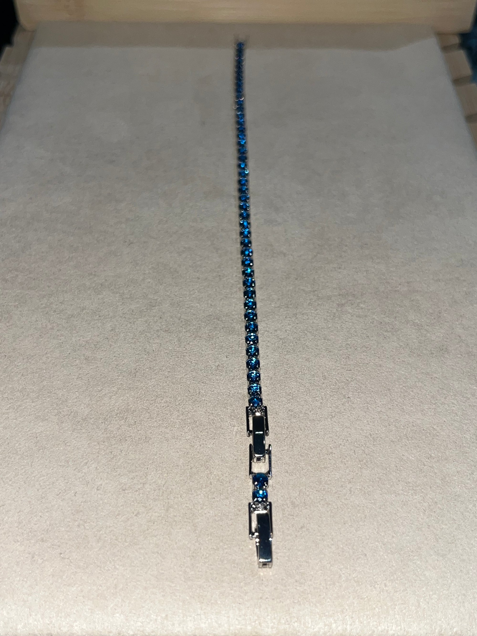 Bracciale Tennis Blu