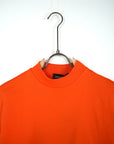 T-shirt colletto basic arancione