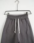 Pantalone Tuta Baggy Felpato Piombo