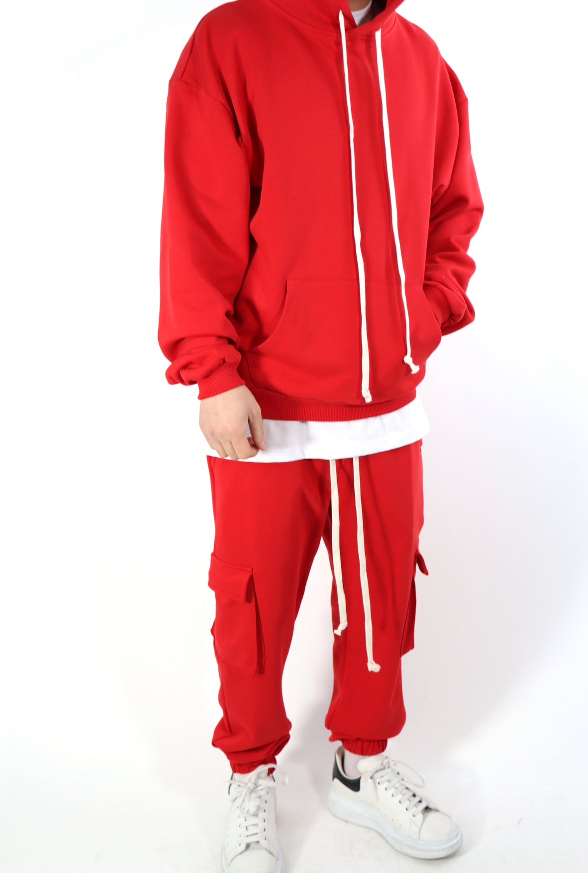 Tuta garzata cargo red