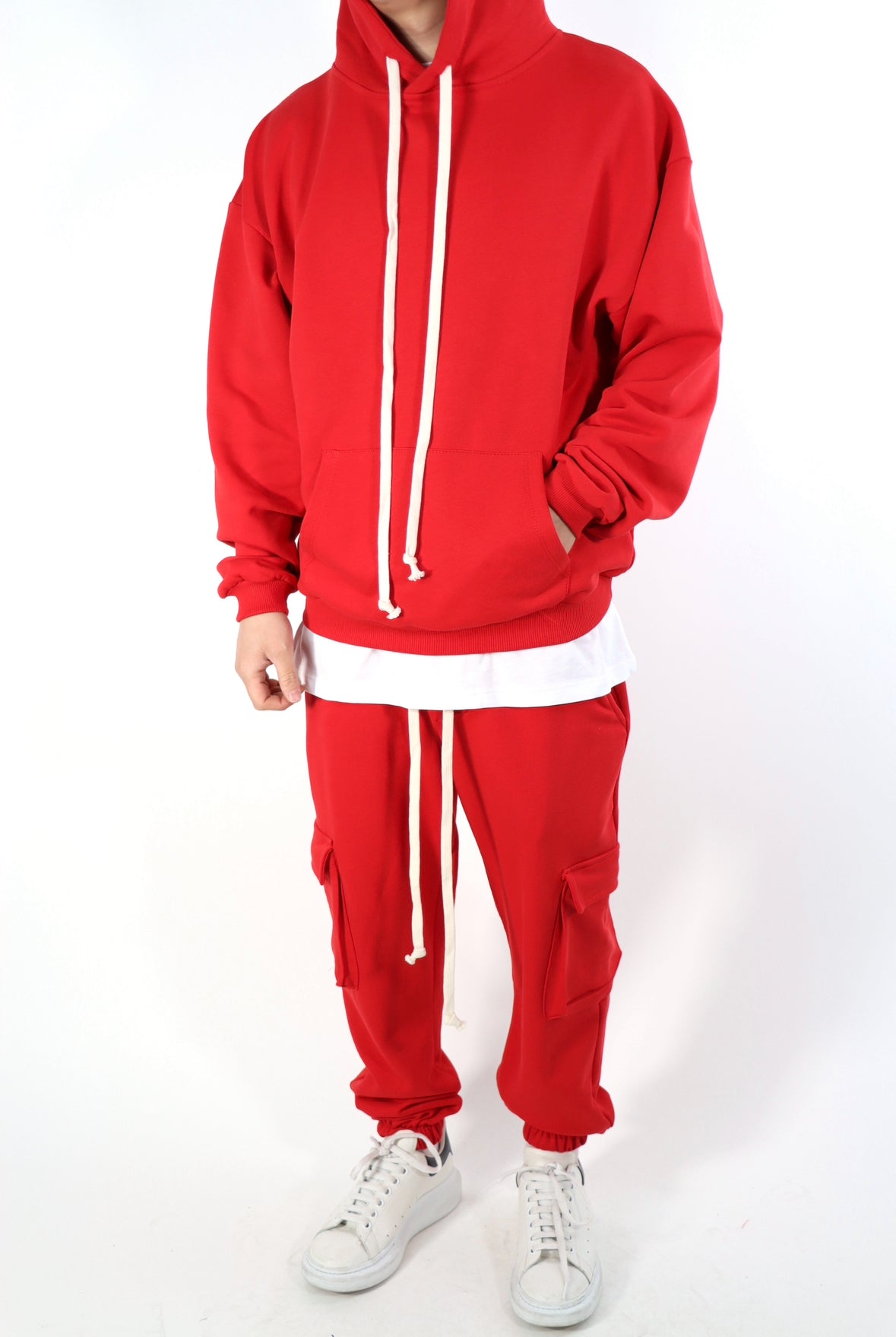 Tuta garzata cargo red