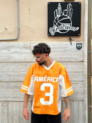 T-Shirt América Arancione