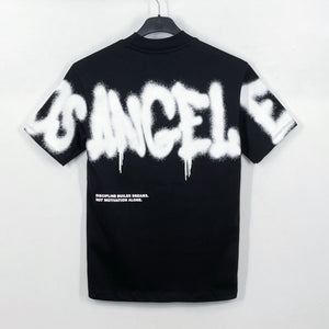 T-shirt Los Angeles Murales Nera