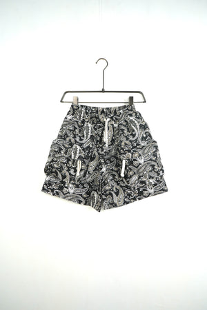 Pantaloncino Bandana Nero