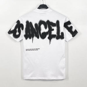 T-shirt Los Angeles Murales Bianca