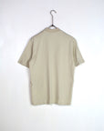 T-shirt colletto basic beige