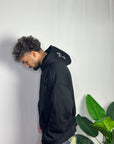 Hoodie Zip Crosses Nera