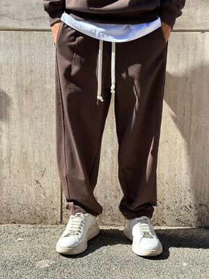 Tuta Garzata Baggy Marrone