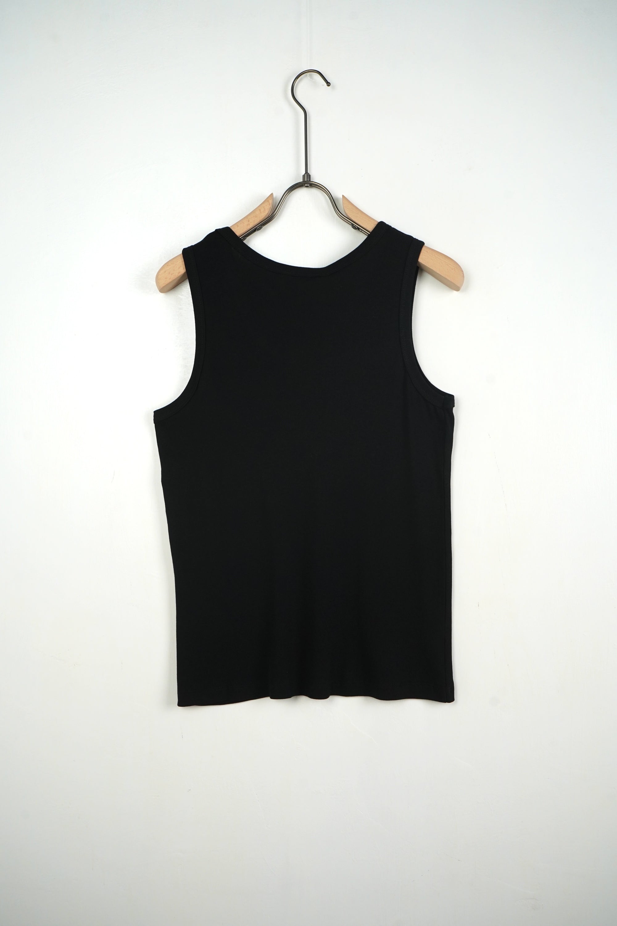 Canotta Basic Costine Nera