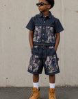 Coordinato Jeans Bicolor Kids
